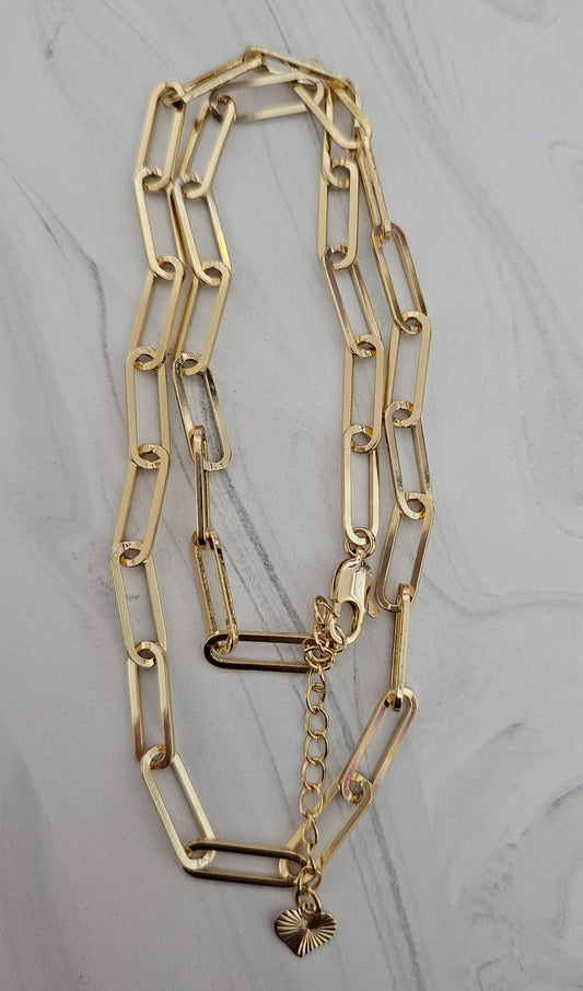 Chain Necklace in 18" -20" | 14k Laminated Gold  18" -20"